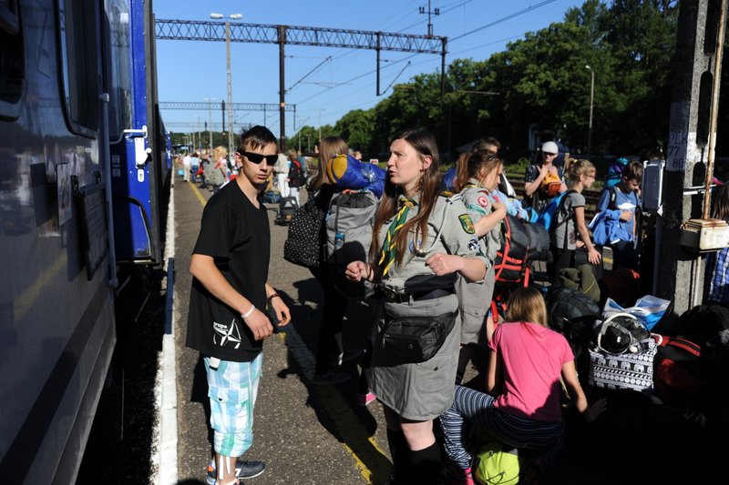 Obóz ZHP Wadowice 2015 w Pogorzelicy